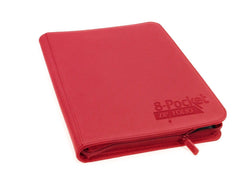 Ultimate Guard 8-Pocket ZipFolio XenoSkin Red Folder-1