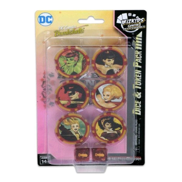 DC Comics HeroClix Harley Quinn and the Gotham Girls Dice & Token Pack-1