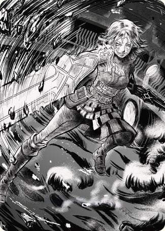 Nahiri, the Unforgiving 2 Art Card [Phyrexia: All Will Be One Art Series]-1