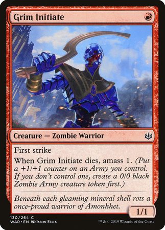 Grim Initiate [War of the Spark]-1