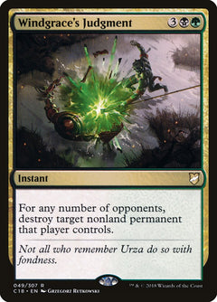 Windgrace's Judgment [Commander 2018]-1