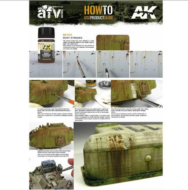 AK-Interactive: (Weathering) Rust Streaks