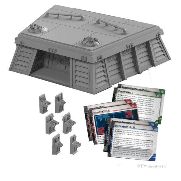 Star Wars Legion Imperial Bunker Battlefield Expansion