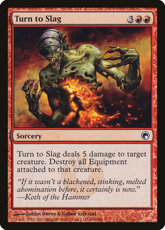 Turn to Slag [Scars of Mirrodin]-1