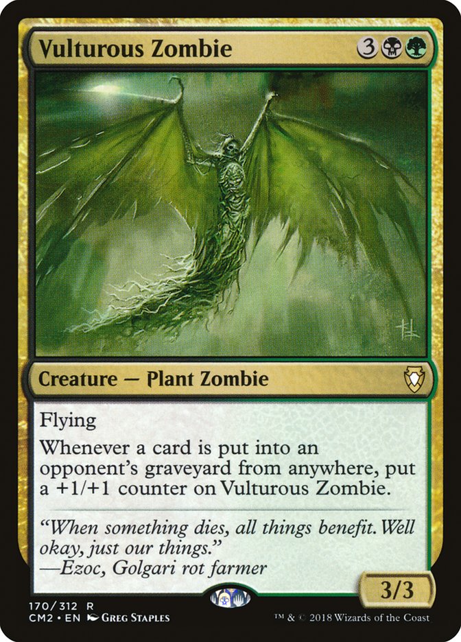 Vulturous Zombie [Commander Anthology Volume II]-1