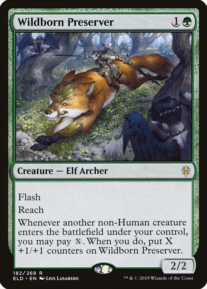 Wildborn Preserver [Throne of Eldraine]-1