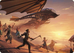 Take Flight Art Card [The Brothers' War Art Series]-1
