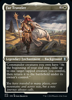 Far Traveler (Foil Etched) [Commander Legends: Battle for Baldur's Gate]-1