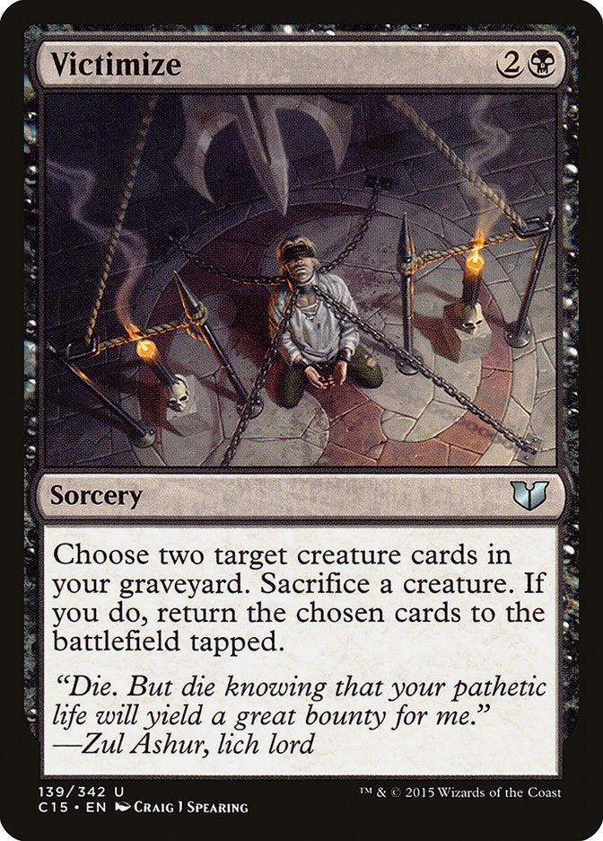 Victimize [Commander 2015]-1