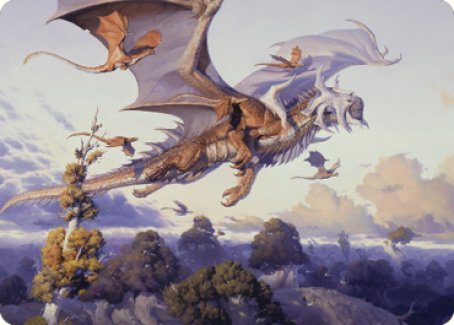 Rith, Liberated Primeval Art Card [Dominaria United Art Series]-1