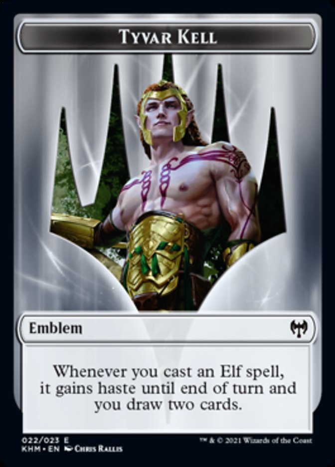 Tyvar Kell Emblem [Kaldheim Tokens]-1