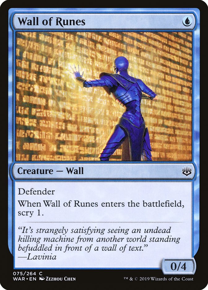 Wall of Runes [War of the Spark]-1