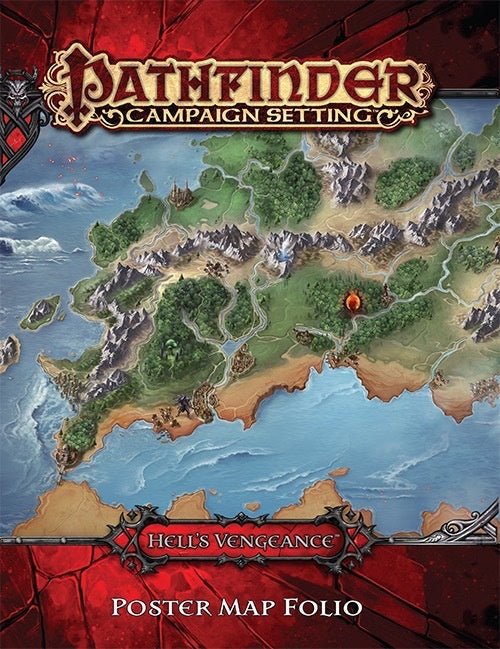 Pathfinder Hells Vengeance Poster Map Folio-1