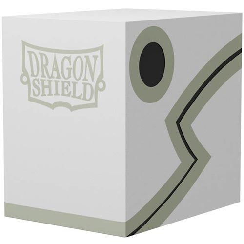 Deck Box Dragon Shield Double Shell - White/Black-1