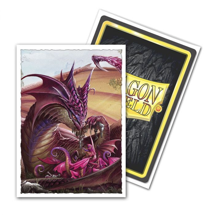 Sleeves - Dragon Shield - Box 100 - MATTE Art - Mothers Day Dragon 2020