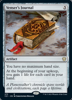 Venser's Journal [Commander 2021]-1
