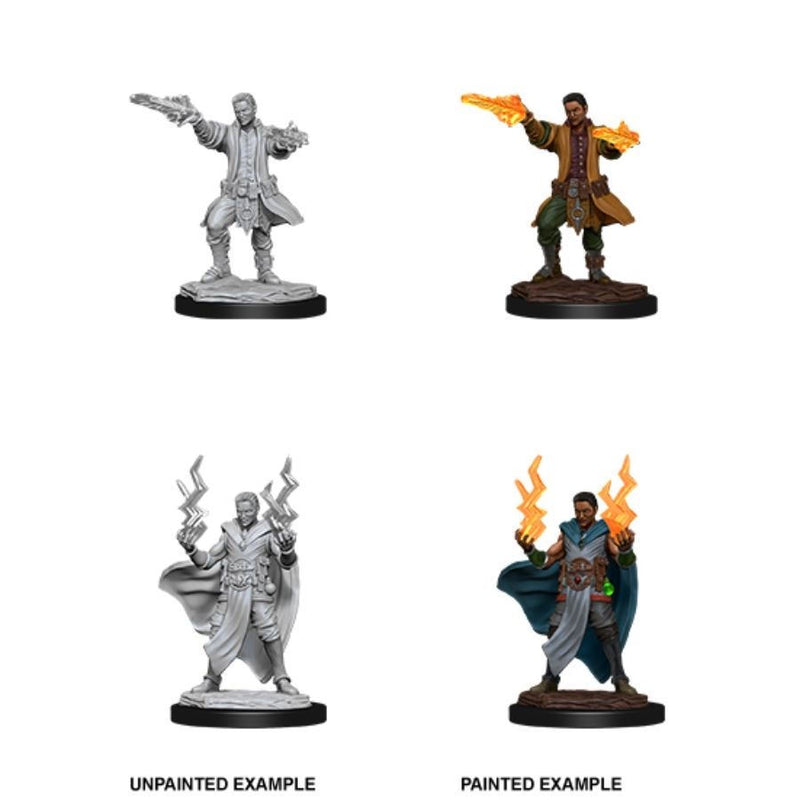 D&D Nolzurs Marvelous Unpainted Miniatures Male Human Sorcerer-1