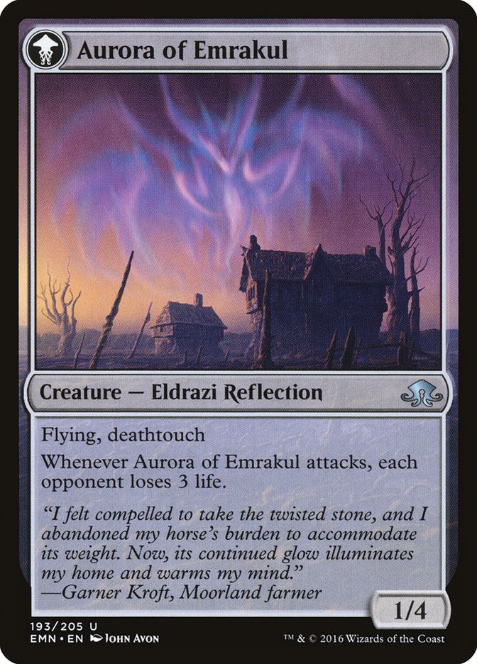 Cryptolith Fragment // Aurora of Emrakul [Eldritch Moon]-2