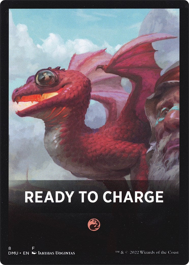 Ready to Charge Theme Card [Dominaria United Tokens]-1