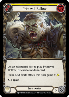 Primeval Bellow (Yellow) [U-WTR036] (Welcome to Rathe Unlimited)  Unlimited Normal-1