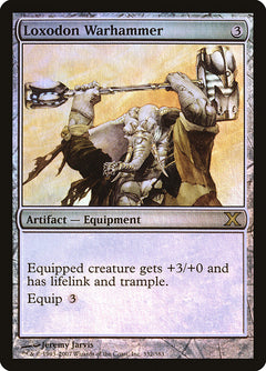 Loxodon Warhammer (Premium Foil) [Tenth Edition]-1