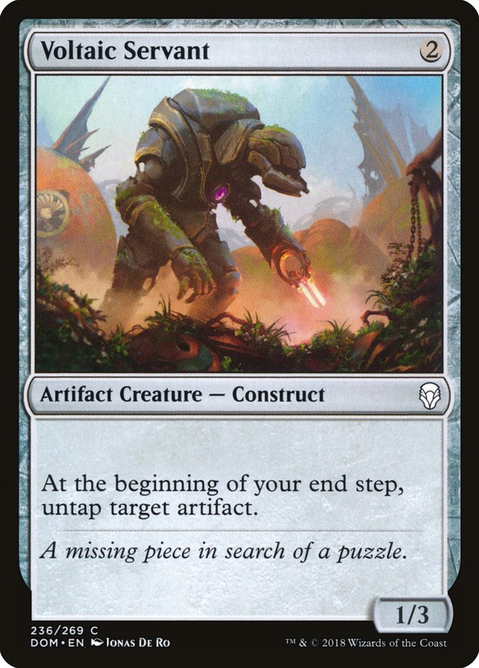 Voltaic Servant [Dominaria]-1