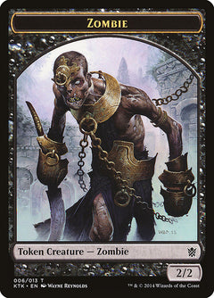 Zombie Token [Khans of Tarkir Tokens]-1