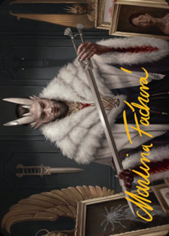 Lord Xander, the Collector Art Card (Gold-Stamped Signature) [Streets of New Capenna Art Series]-1