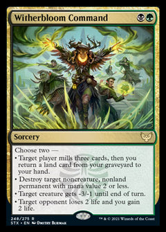 Witherbloom Command [Strixhaven: School of Mages]-1
