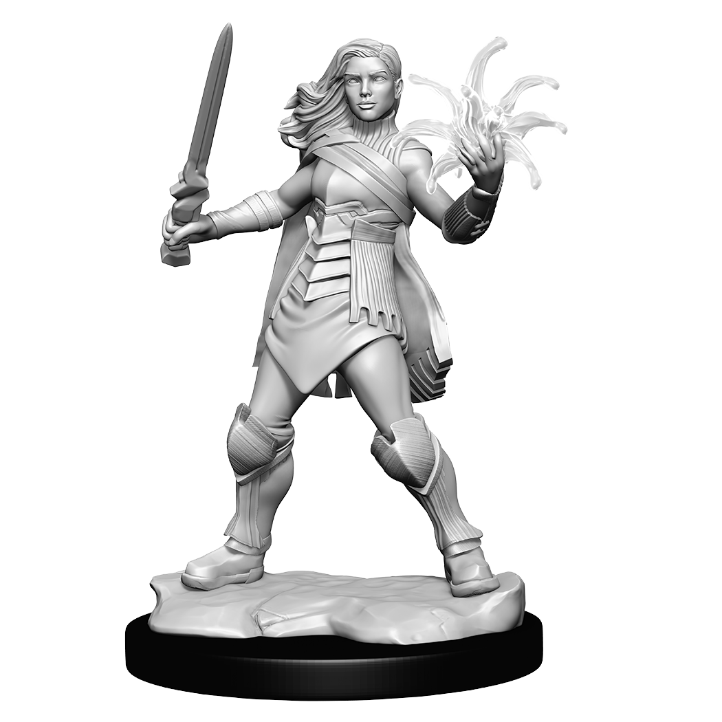 Magic the Gathering Unpainted Miniatures Rowan Kenrith & Will Kenrith-1