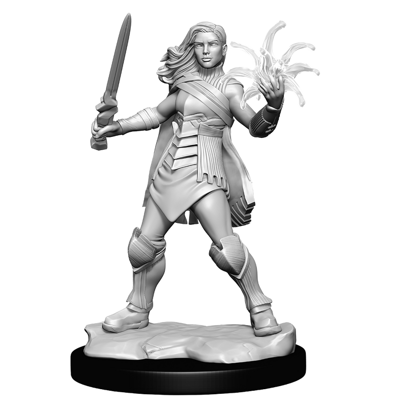 Magic the Gathering Unpainted Miniatures Rowan Kenrith & Will Kenrith-1