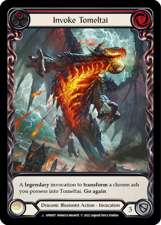 Invoke Tomeltai // Tomeltai (Marvel) [UPR007] (Uprising)  Cold Foil-1