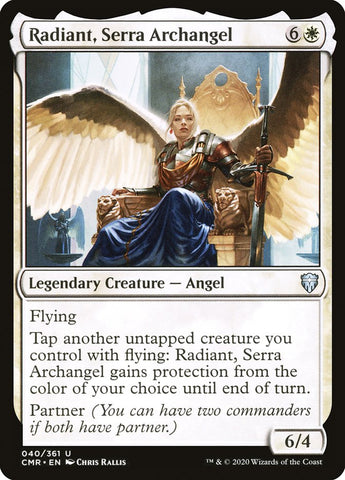 Radiant, Serra Archangel [Commander Legends]