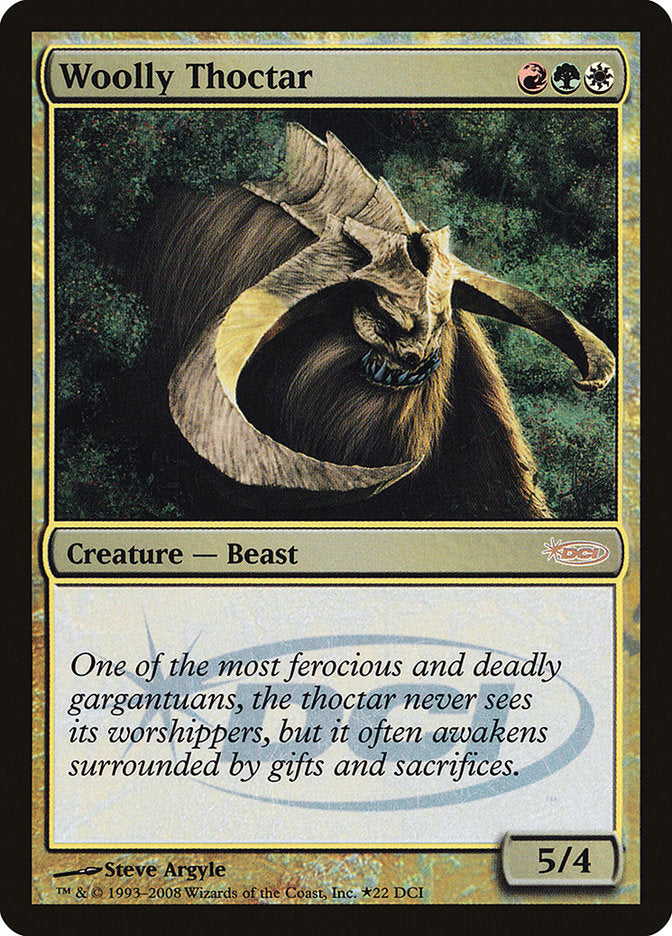 Woolly Thoctar [Wizards Play Network 2008]-1