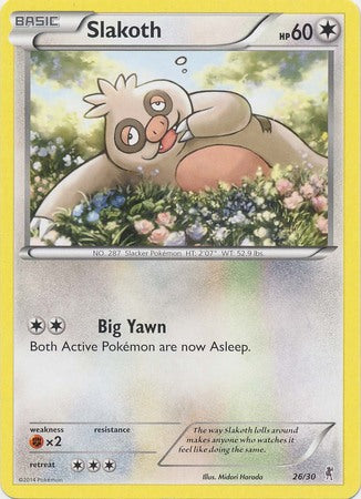 Slakoth (26/30) [XY: Trainer Kit 1 - Bisharp]-1