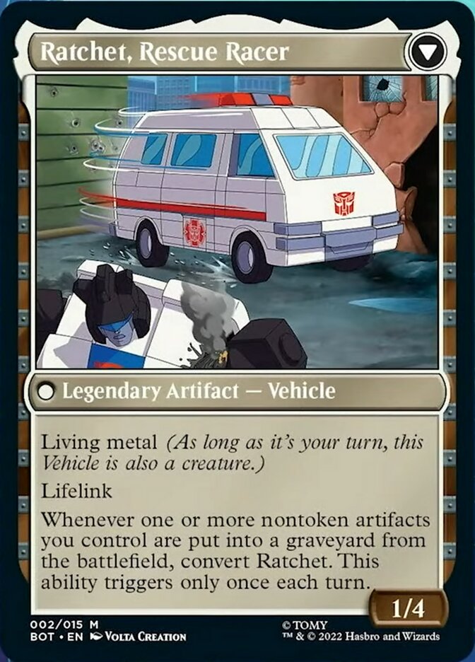 Ratchet, Field Medic // Ratchet, Rescue Racer [Transformers]-2
