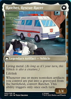 Ratchet, Field Medic // Ratchet, Rescue Racer [Transformers]-2