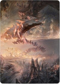 Needleverge Pathway Art Card [Zendikar Rising Art Series]-1