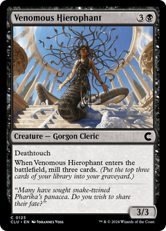 Venomous Hierophant [Ravnica: Clue Edition]-1