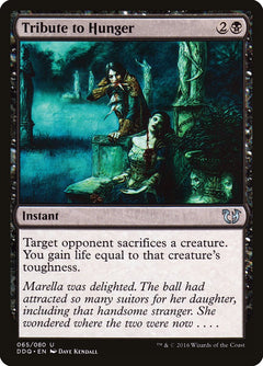 Tribute to Hunger [Duel Decks: Blessed vs. Cursed]-1