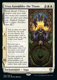 Urza Assembles the Titans [Dominaria United]-1