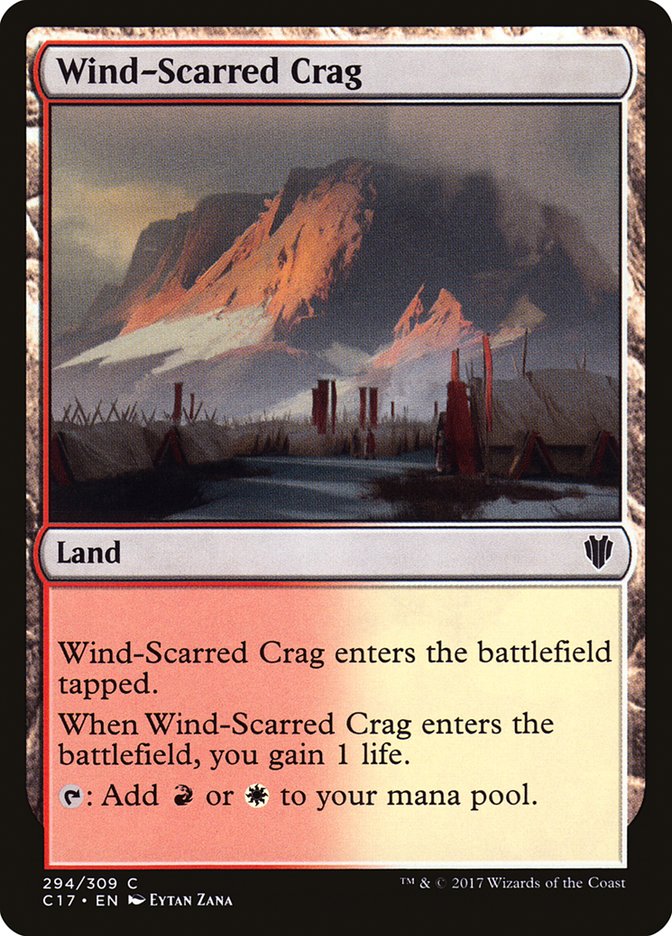 Wind-Scarred Crag [Commander 2017]-1