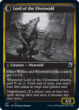 Kessig Naturalist // Lord of the Ulvenwald [Innistrad: Double Feature]-2
