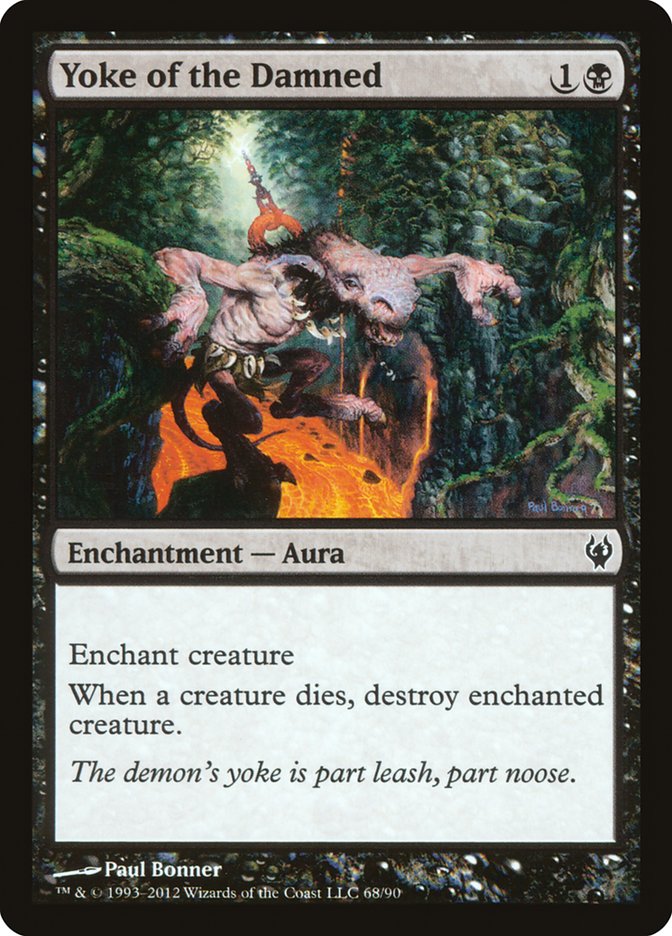 Yoke of the Damned [Duel Decks: Izzet vs. Golgari]-1