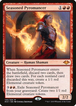 Seasoned Pyromancer [Modern Horizons]-1