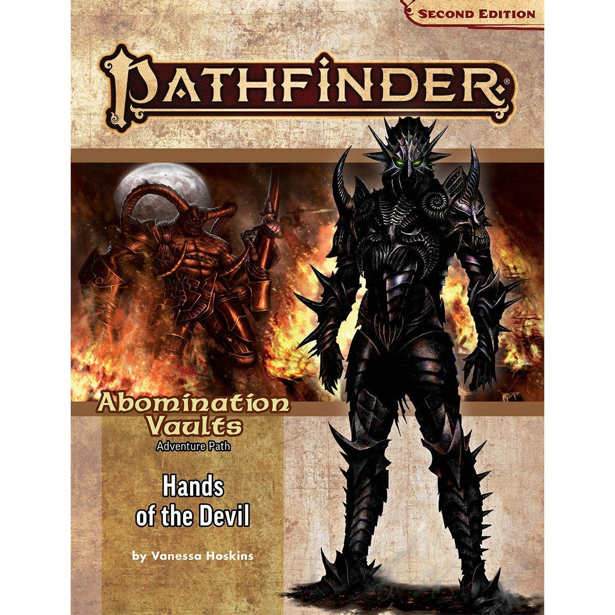 Pathfinder Second Edition Adventure Path Abomination Vaults #2 Hands of the Devil-1