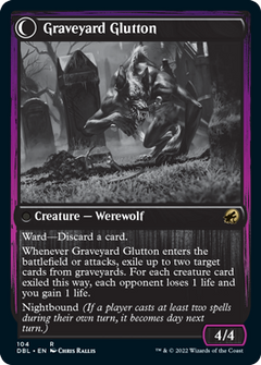 Graveyard Trespasser // Graveyard Glutton [Innistrad: Double Feature]-2