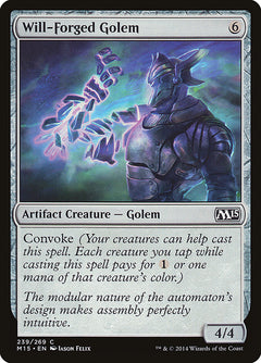 Will-Forged Golem [Magic 2015]-1