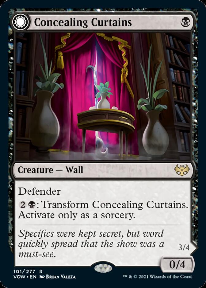 Concealing Curtains // Revealing Eye [Innistrad: Crimson Vow]-1
