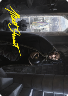 Grima, Saruman's Footman Art Card (Gold-Stamped Signature) [The Lord of the Rings: Tales of Middle-earth Art Series]-1